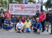 Jurnalis Labusel Gelar Aksi Damai Tolak Intimidasi terhadap Wartawan