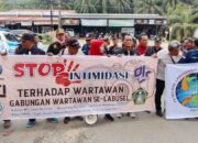 Forum Wartawan Bersatu Gelar Aksi Damai, Minta Polisi Periksa Oknum Ketua Yayasan
