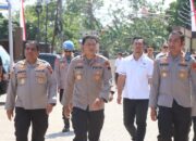 Kapolda Jateng Melakukan Peninjaun Gudang Ketahanan Pangan Polri di Boyolali