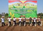 Penanaman Jagung Serentak Kuartal IV Polres Boyolali: Wujud Dukungan Terhadap Swasembada Pangan Nasional 2025