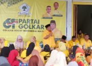 DPD Partai Golkar Labusel Peringati HUT Ke 61, Berbagi 1000 Paket Sembako ‎