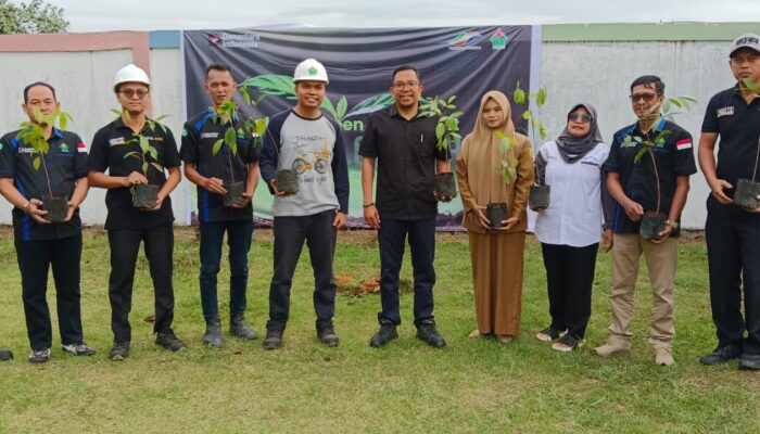 PTPN IV Regional I – PKS Sei Baruhur Gelar Gerakan Penanaman Pohon Bertema PalmCo Green Movement