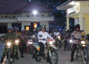 Gelar Patroli Gabungan Skala Besar, Polres Nias Selatan Pastikan Keamanan Misa Natal dan Perayaan Tahun Baru