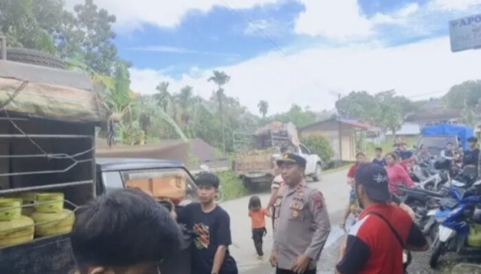 Polsek Lolowau Luruskan Kesalahpahaman Warga Soal Distribusi Gas Elpiji 3 Kg Bersubsidi