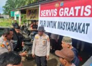 Kapolres Tapsel Luncurkan Bengkel Servis Gratis untuk Warga Korban Banjir Bandang Batang Toru