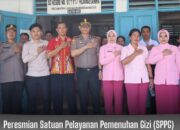 Polres Nias Selatan Kawal Launching Penyerahan Makanan Bergizi Siap Saji SPPG Merah Putih Luahagundre Maniamolo