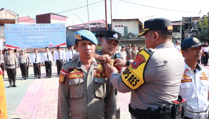 Polres Nias Selatan Gelar Apel Pasukan Operasi Ketupat Toba 2026 Berlangsung 13 Hari, Pastikan Mudik Lebaran Aman dan Nyaman