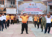 Pasca Idul Fitri, Polres Nias Selatan Gelar Halal Bihalal dan Olahraga Bersama TNI serta Masyarakat