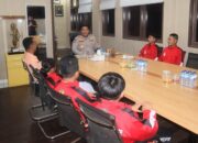 Kapolres Nias Selatan Sambut Hangat Kontingen Karate Berprestasi di Piala Kadispora Sumut 2026