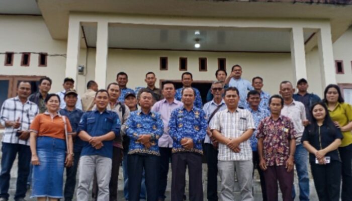 Suasana Akrab Ramah Tamah Camat dan Sekcam Baru Ulunoyo, Perkuat Sinergi Pemerintahan Desa