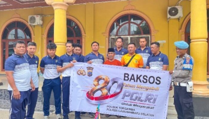 Pererat Toleransi Antarumat Beragama, Polsek Torgamba Laksanakan Bakti Sosial di 10 Tempat Ibadah